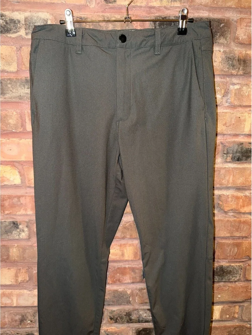 Cuts Clothing AO Versaknit Pants Men's 34x32 Chino Slim Stretch Olive Dark
